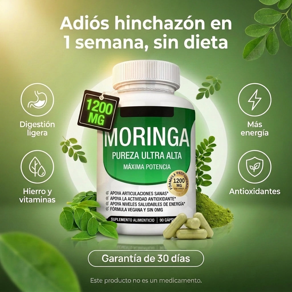 Moringa Templex™ - Elimina Hinchazón En 1 Semana
