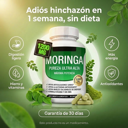 Moringa Templex™ - Elimina Hinchazón En 1 Semana