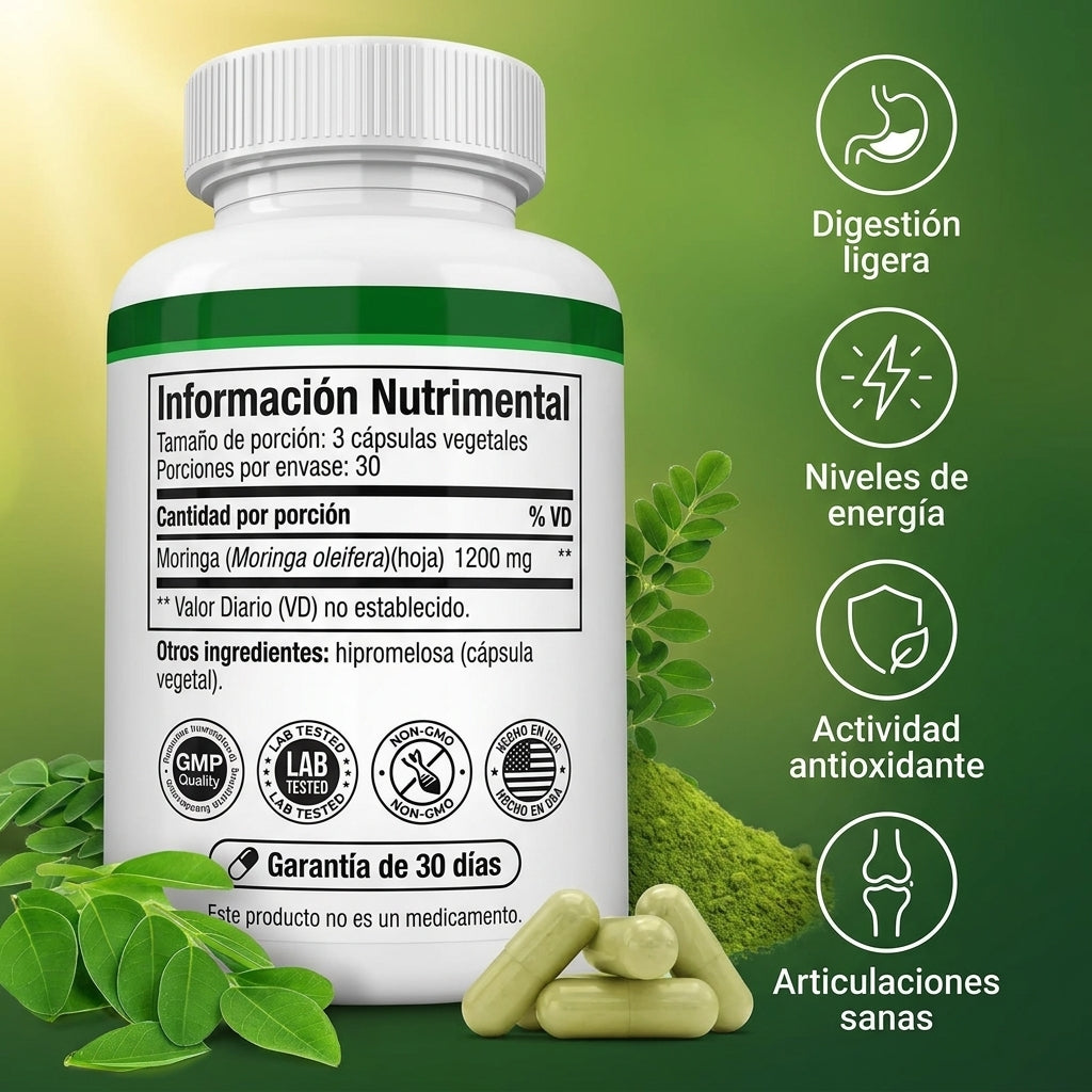 Moringa Templex™ - Elimina Hinchazón En 1 Semana