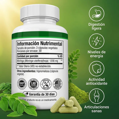 Moringa Templex™ - Elimina Hinchazón En 1 Semana