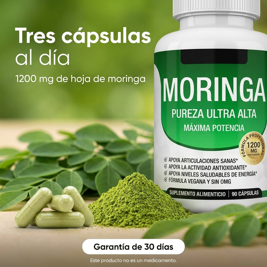 Moringa Templex™ - Elimina Hinchazón En 1 Semana