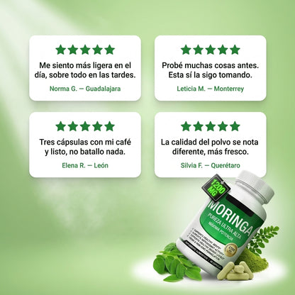 Moringa Templex™ - Elimina Hinchazón En 1 Semana
